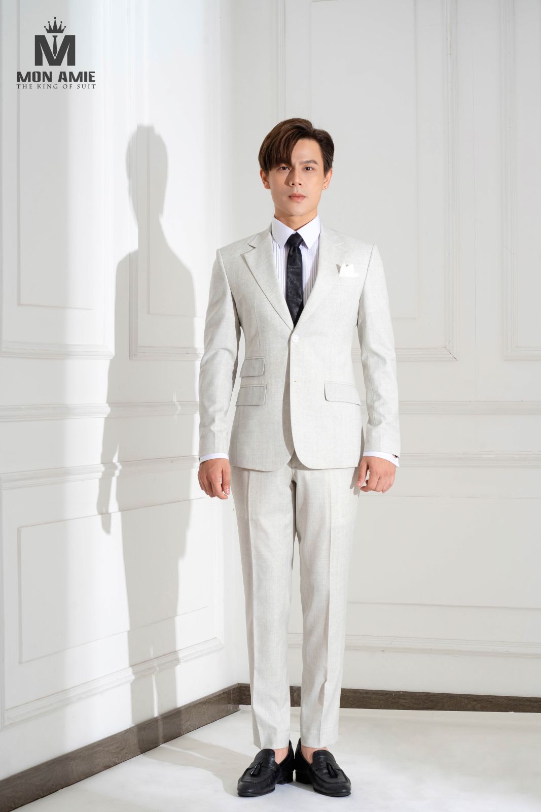 Rice White Classic Suit 